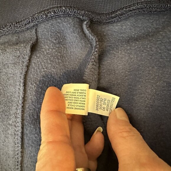 Gap Mens Navy Blue Zip Up Jacket Green Large Collar Pockets Preppy - Picture 7 of 10